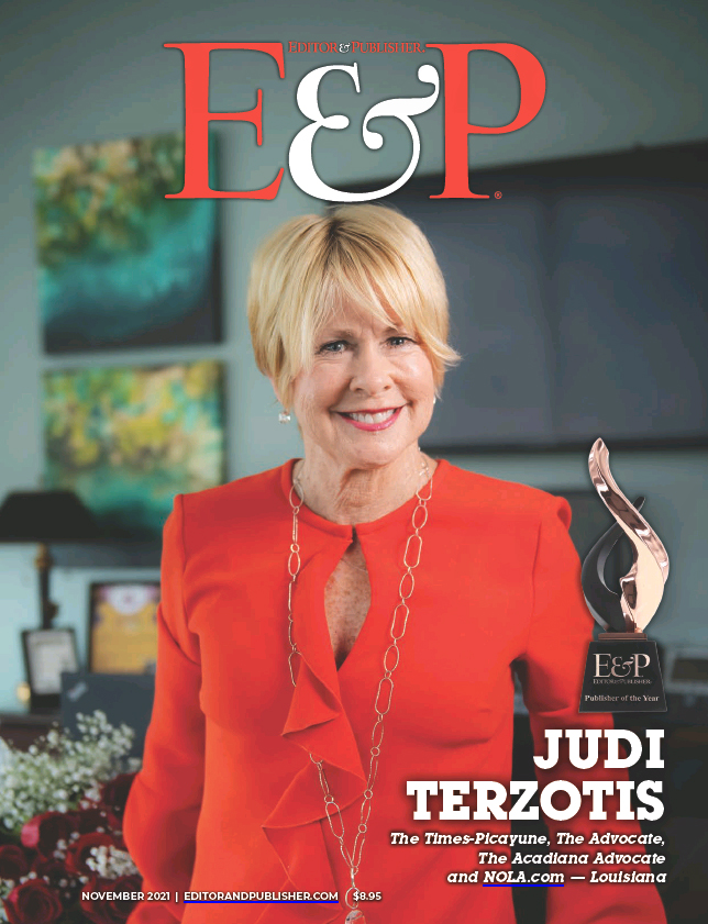 Editor-and-Publisher November 01, 2021 Issue Cover