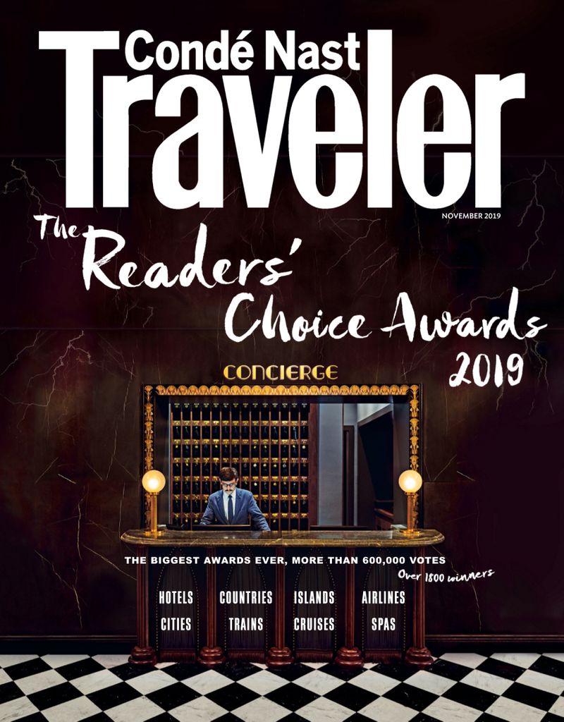 Condé-Nast-Traveler November 01, 2019 Issue Cover