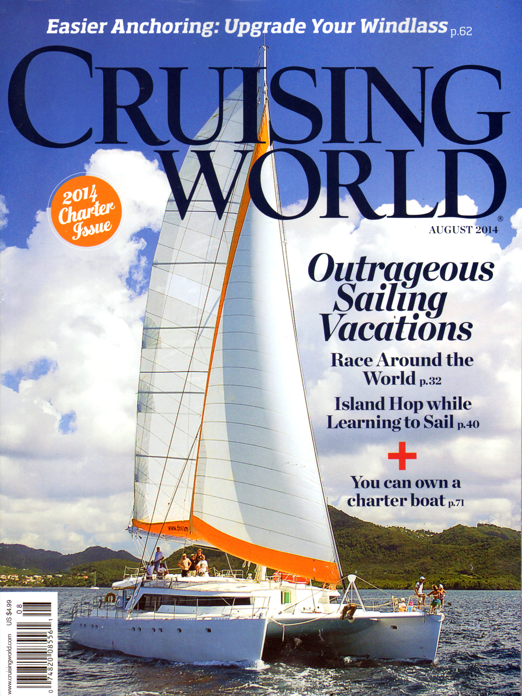Cruising-World August 01, 2014 Issue Cover