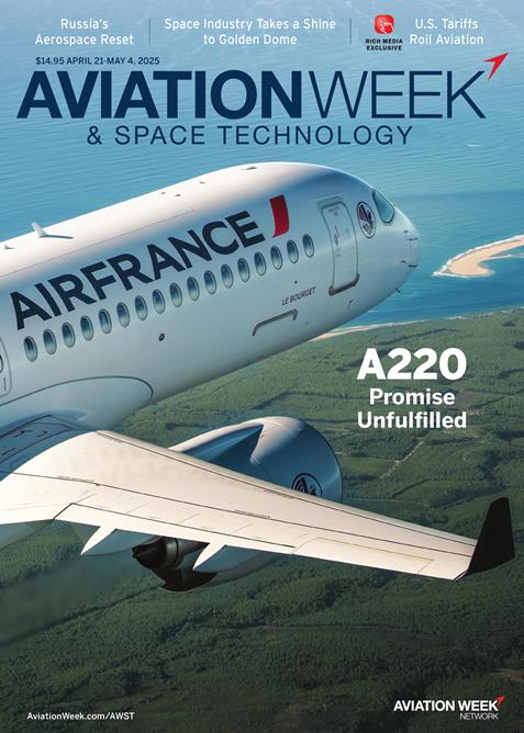 Aviation-Week-and-Space-Technology April 21, 2025 Issue Cover