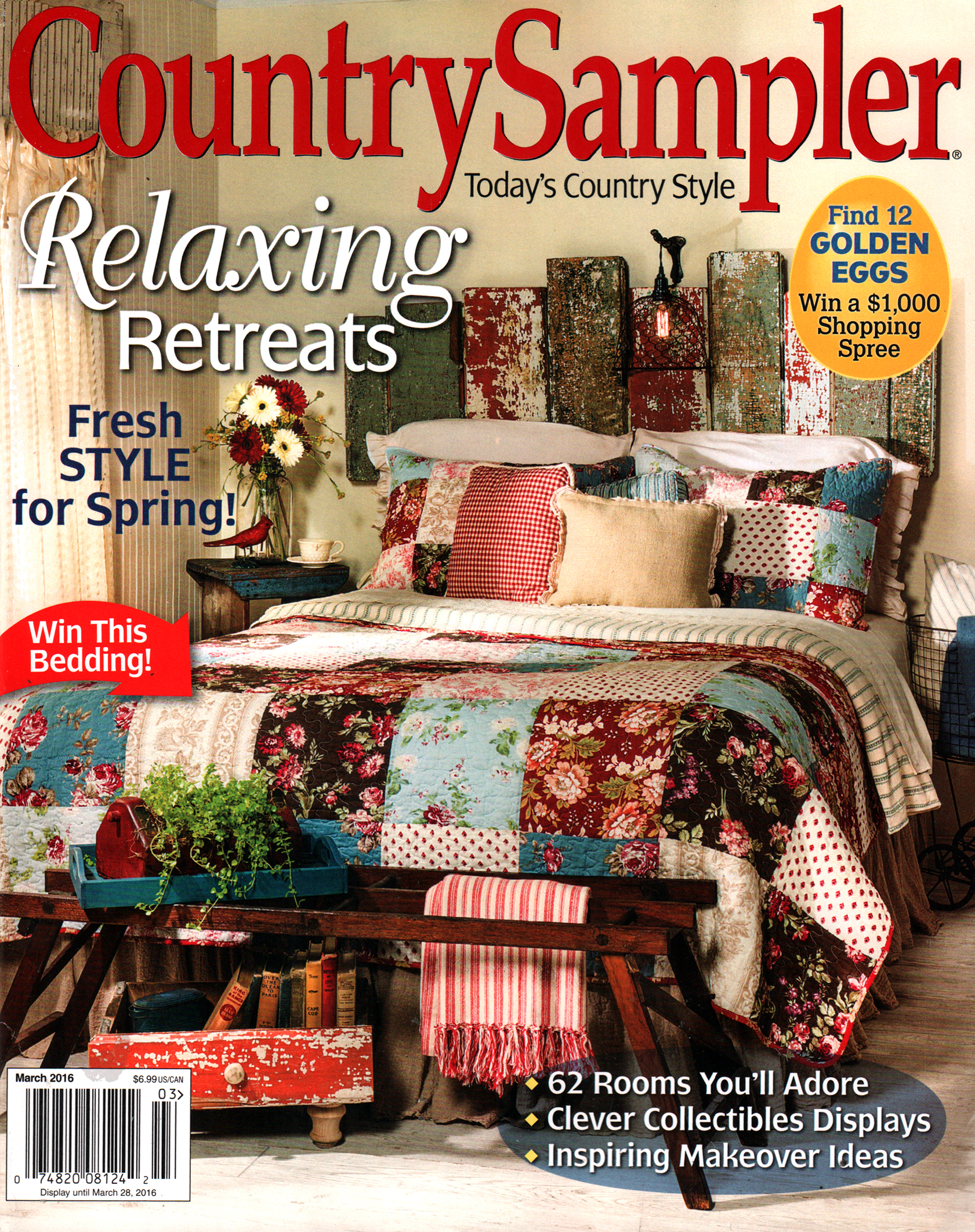 Country-Sampler March 01, 2016 Issue Cover