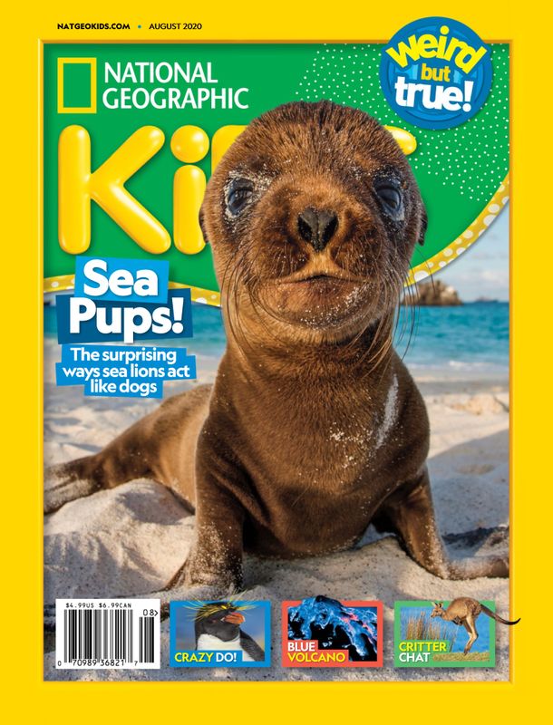 National-Geographic-Kids August 01, 2020 Issue Cover