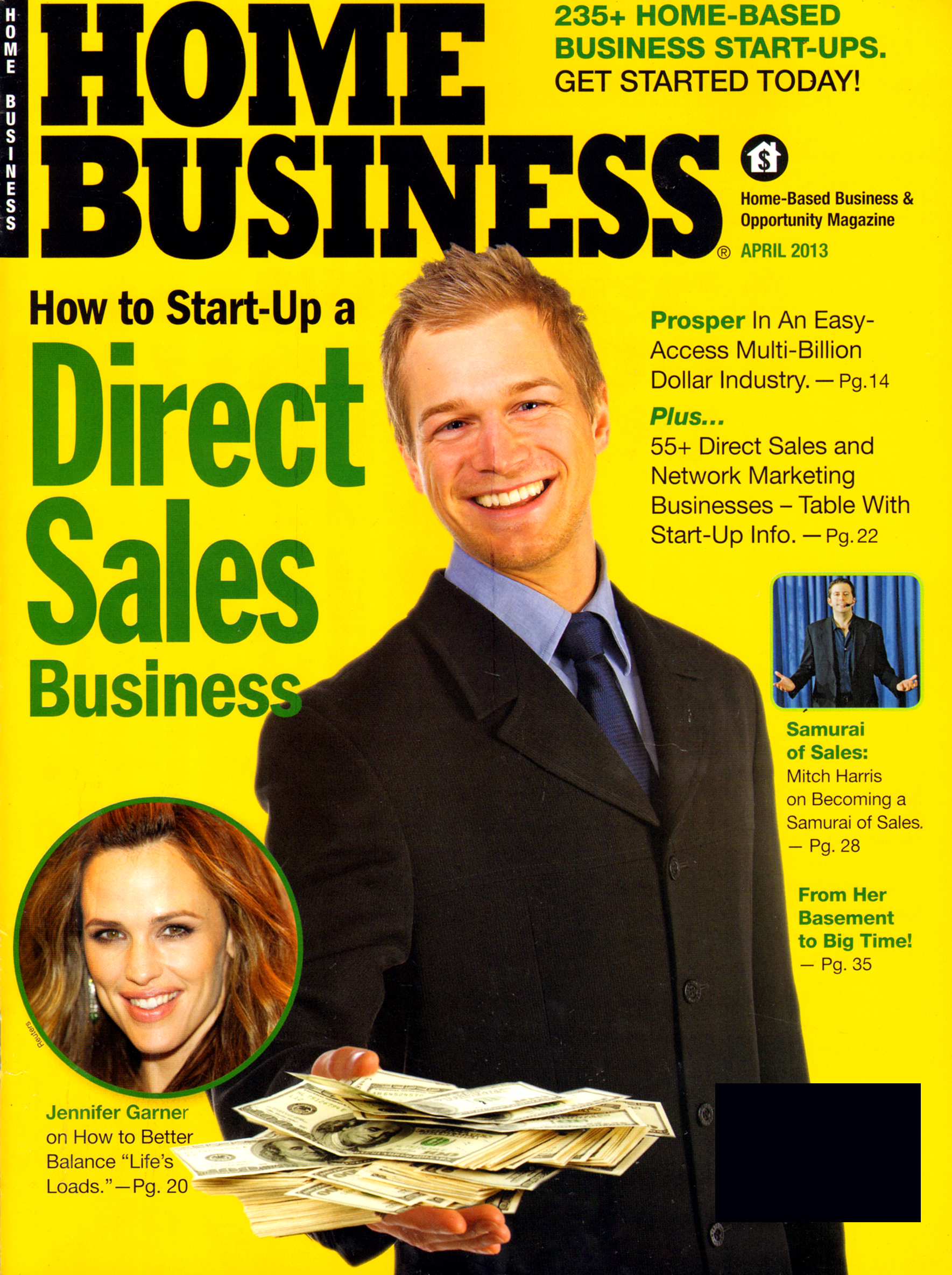 Home-Business-Magazine April 01, 2013 Issue Cover