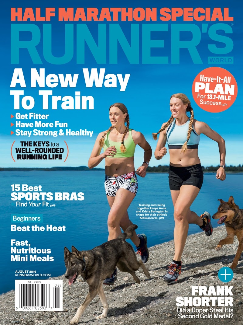 Runners-World August 01, 2016 Issue Cover