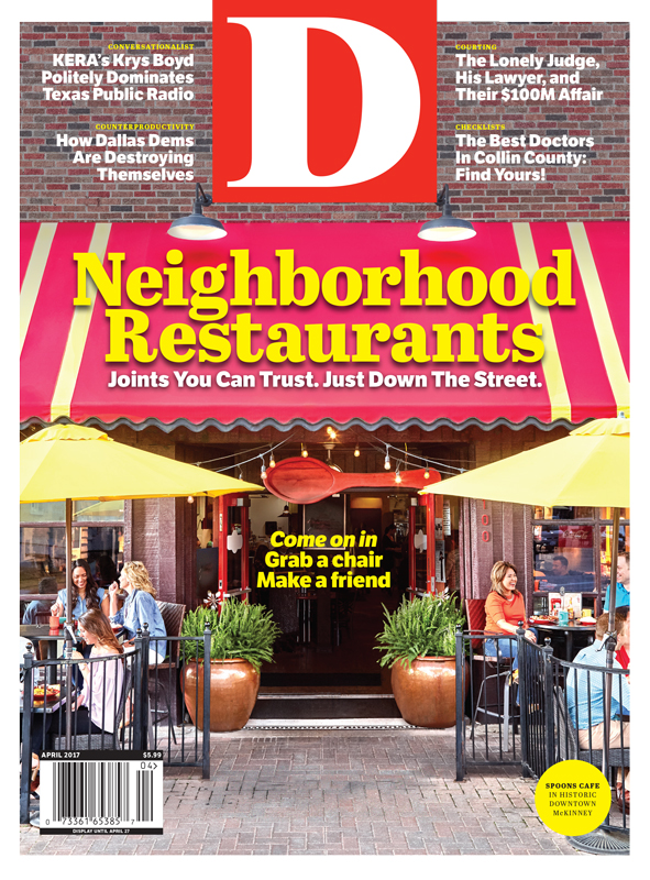 D-Magazine April 01, 2017 Issue Cover