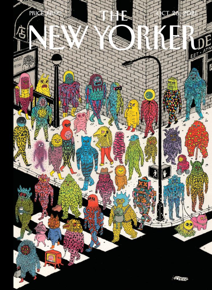 The-New-Yorker October 25, 2021 Issue Cover