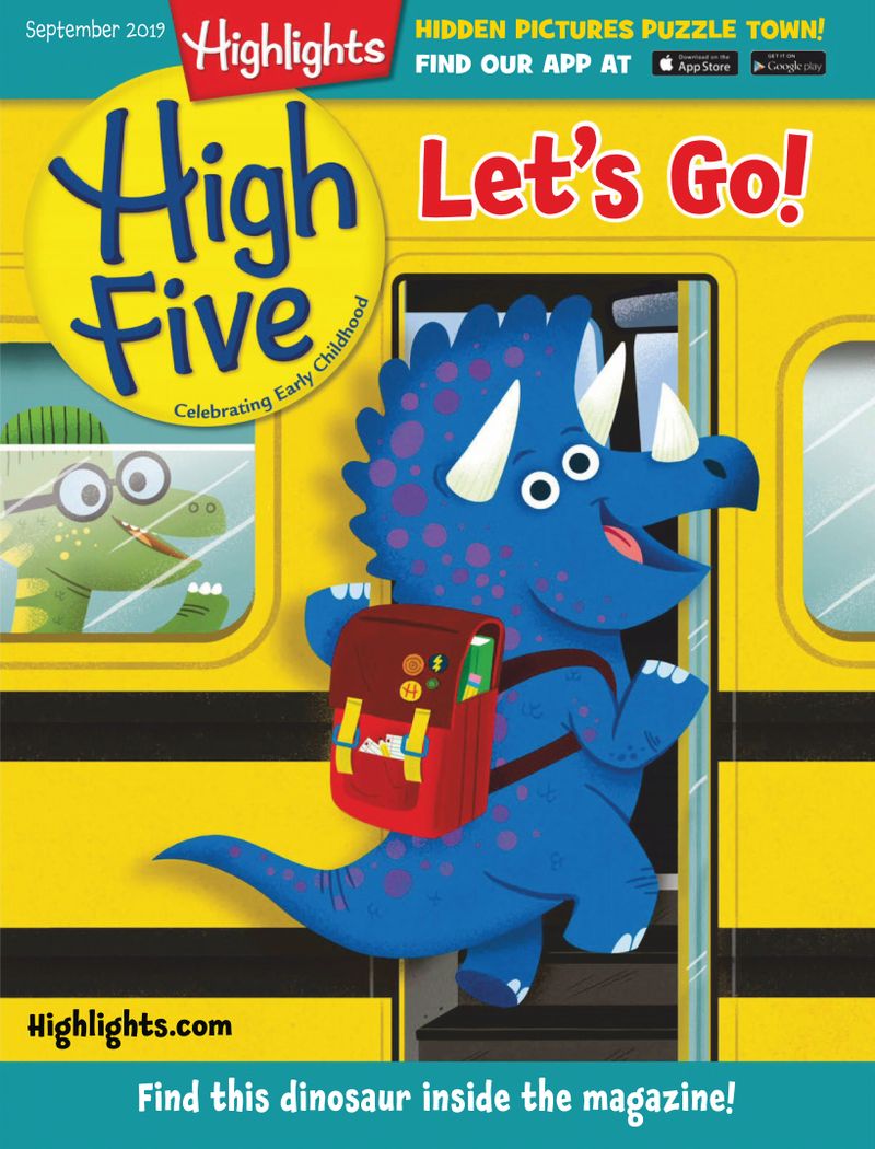 Highlights-High-Five September 01, 2019 Issue Cover
