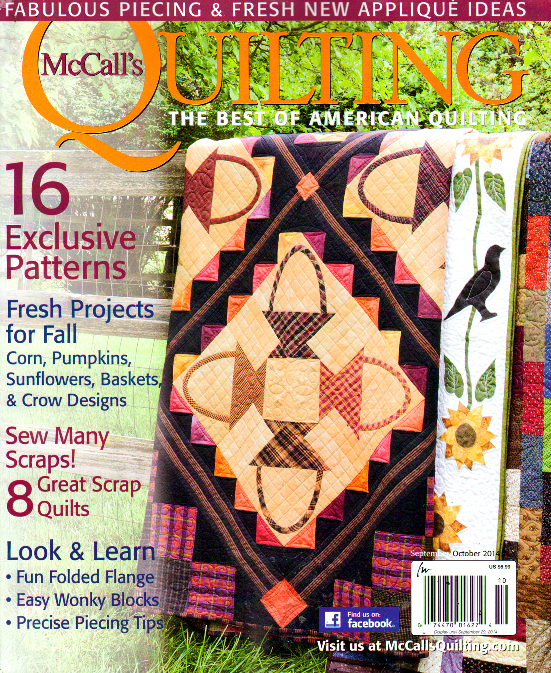 mccalls-quilting September 01, 2014 Issue Cover