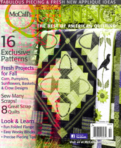 McCall's Quilting September 01, 2014 Issue Cover
