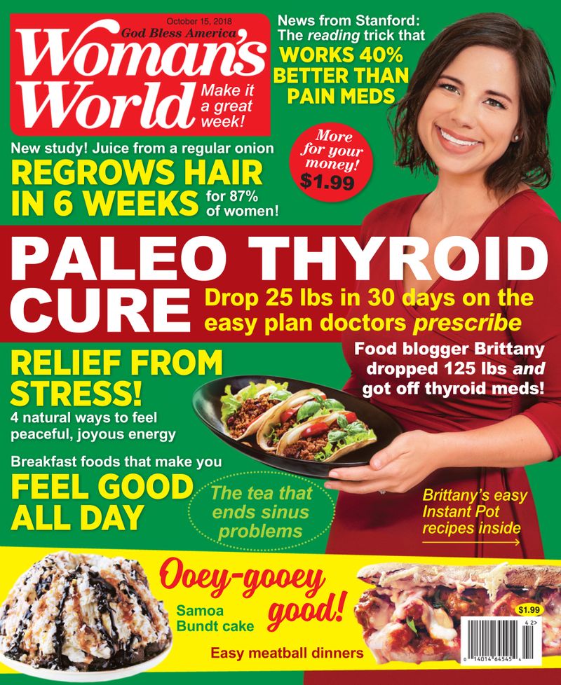Womans-World October 15, 2018 Issue Cover