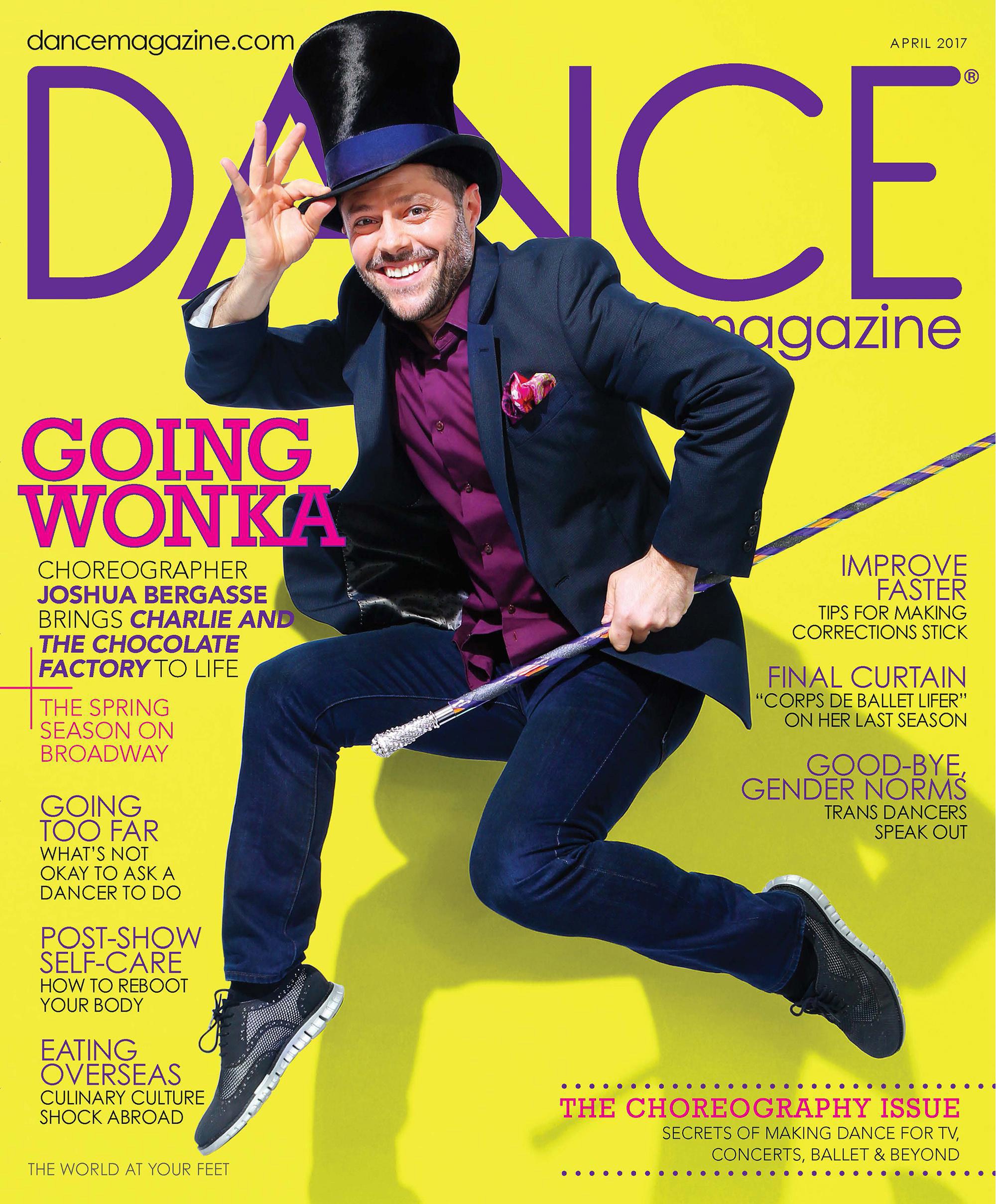 Dance-Magazine April 01, 2017 Issue Cover