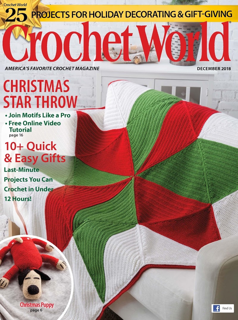 crochet-world December 01, 2018 Issue Cover