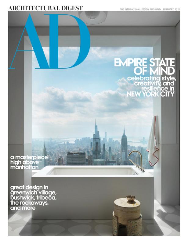 Architectural-Digest February 01, 2021 Issue Cover