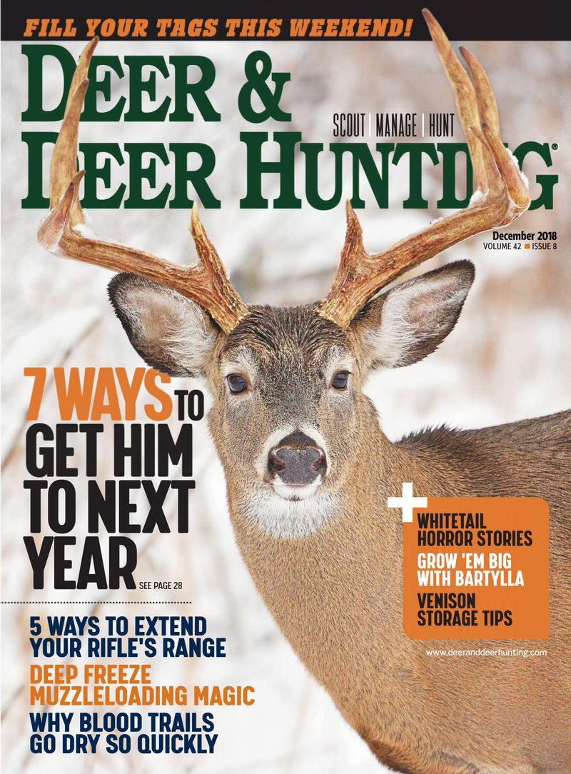 Deer-and-Deer-Hunting December 01, 2018 Issue Cover