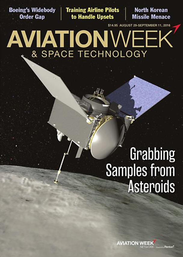 Aviation-Week-and-Space-Technology August 29, 2016 Issue Cover