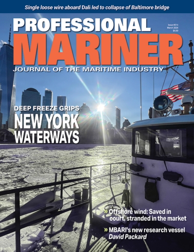 Professional Mariner March 01, 2026 Issue Cover