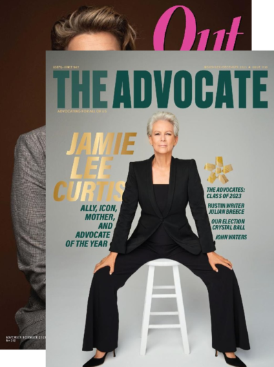 Out & The Advocate Edition November 01, 2023 Issue Cover