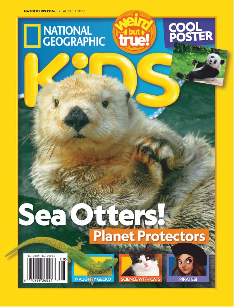 National-Geographic-Kids August 01, 2019 Issue Cover