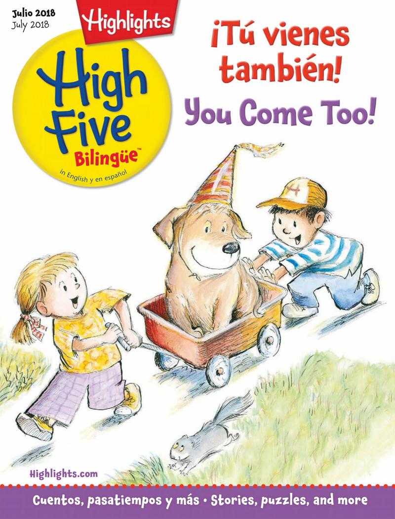 Highlights-High-Five-Bilingue July 01, 2018 Issue Cover