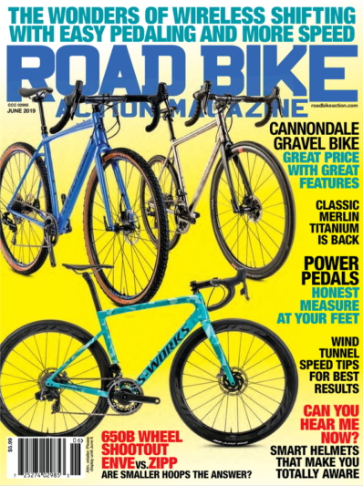 Road Bike Action June 01, 2019 Issue Cover