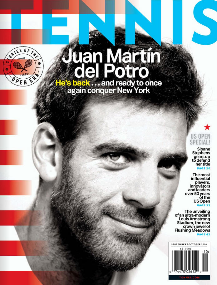 Tennis-Magazine September 01, 2018 Issue Cover