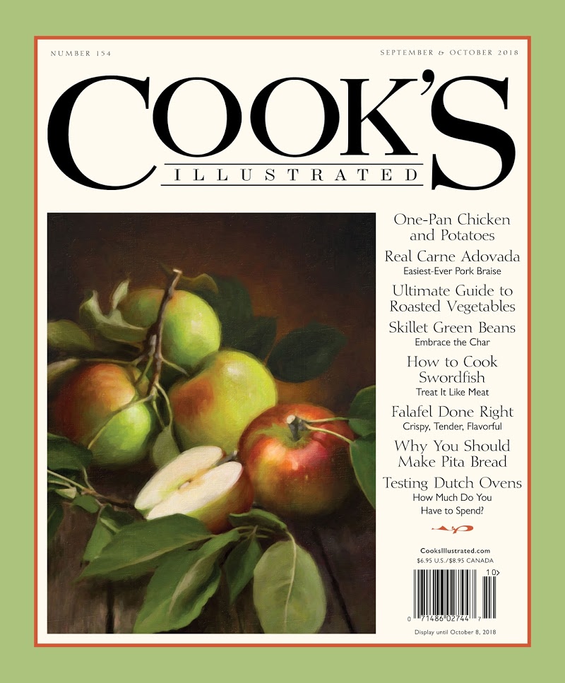 Cooks-Illustrated September 01, 2018 Issue Cover