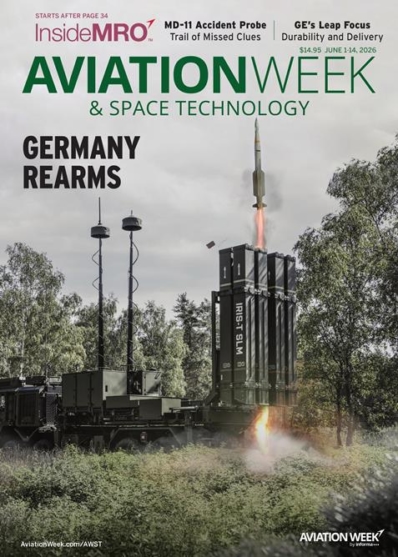 Aviation Week & Space Technology June 01, 2026 Issue Cover