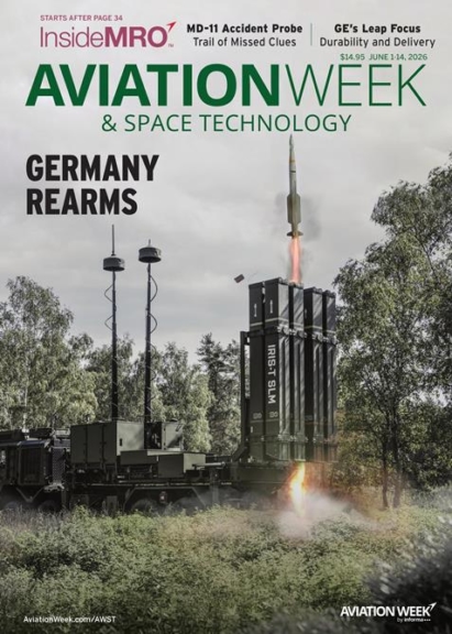 Aviation Week & Space Technology June 01, 2026 Issue Cover