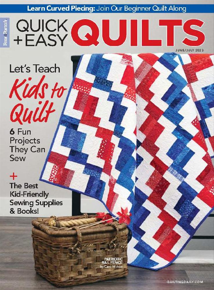 Quick-and-Easy-Quilts June 01, 2023 Issue Cover