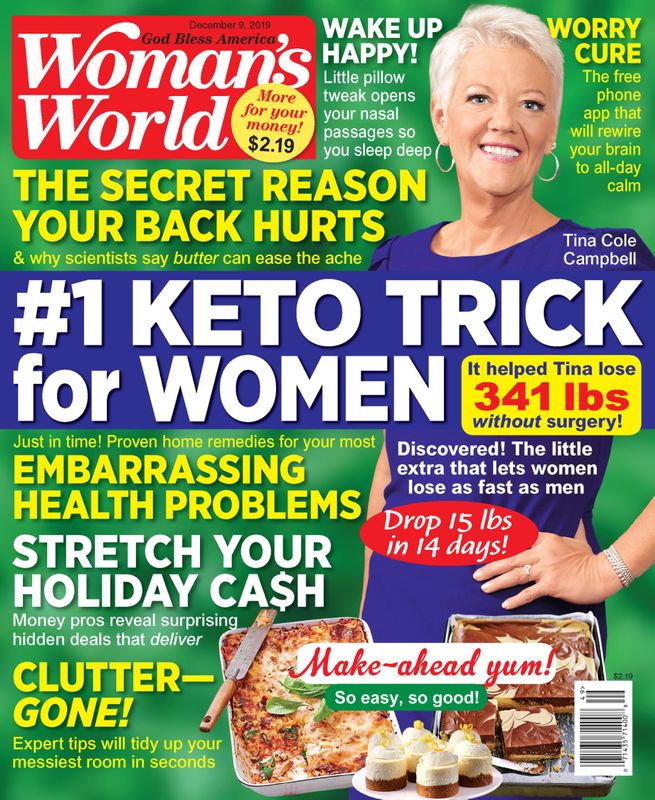 Womans-World December 09, 2019 Issue Cover