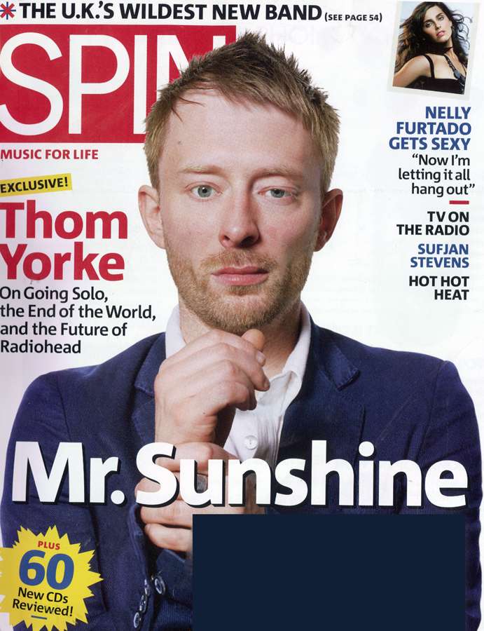 Spin August 01, 2006 Issue Cover