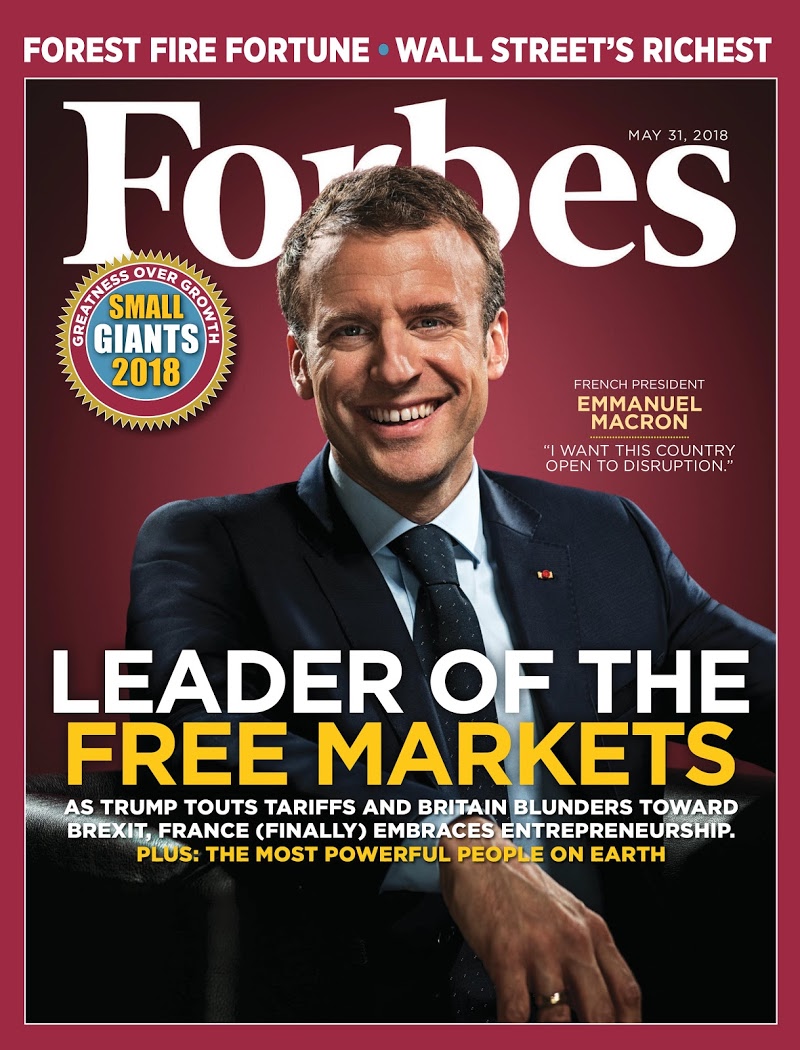 Forbes May 31, 2018 Issue Cover