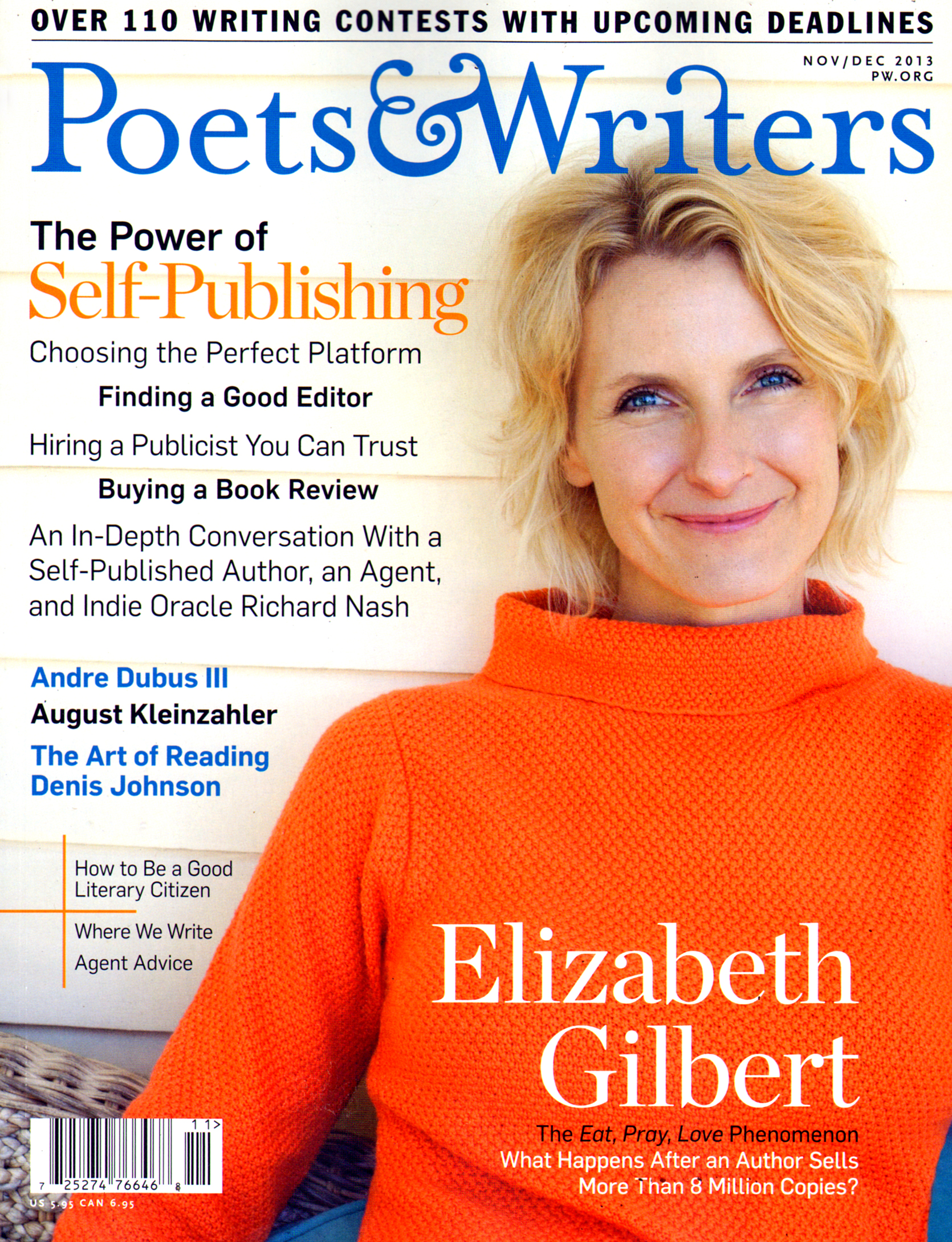 Poets-and-Writers November 01, 2013 Issue Cover