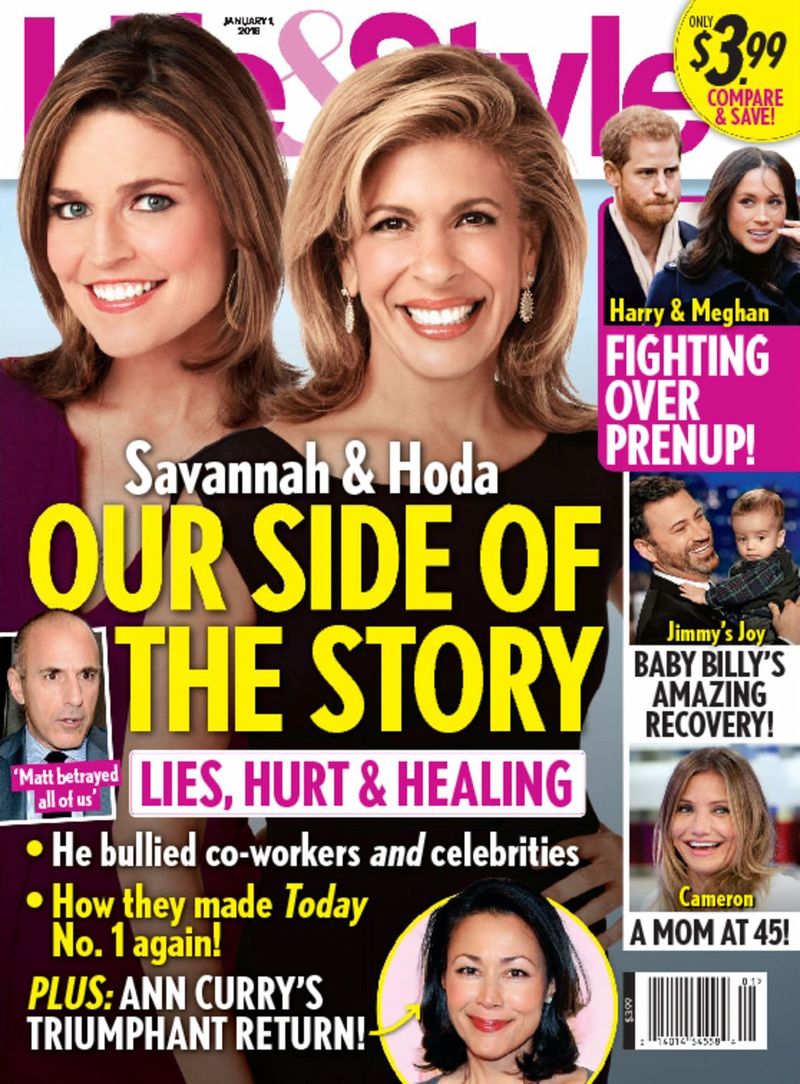 Life-and-Style-Weekly January 01, 2018 Issue Cover