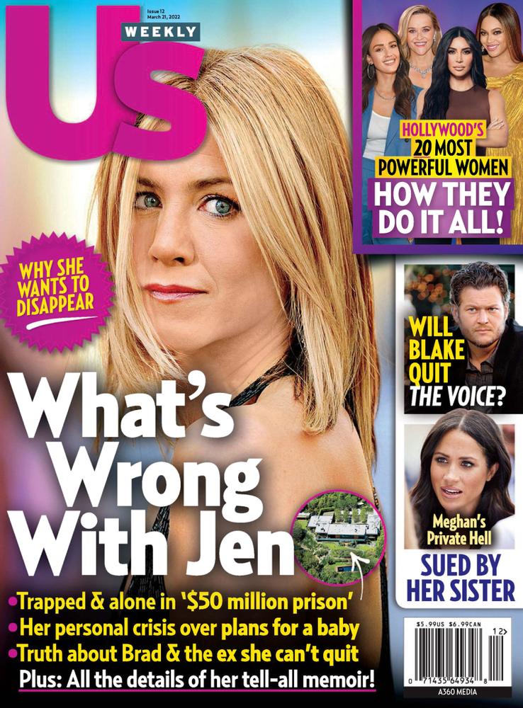 Us-Weekly March 21, 2022 Issue Cover