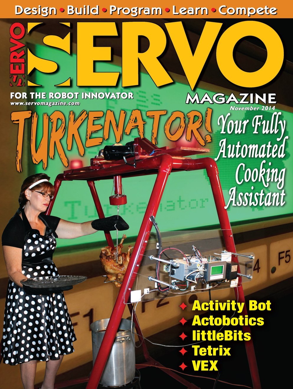 Servo-Magazine November 01, 2014 Issue Cover