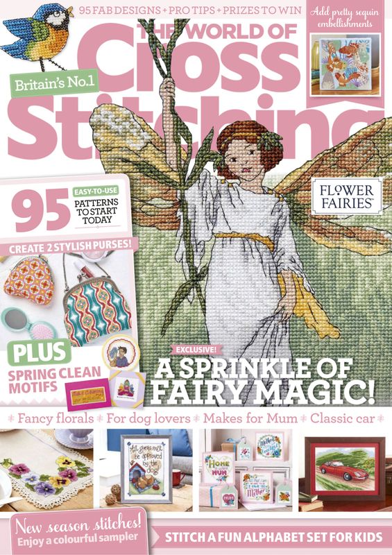 The-World-of-Cross-Stitching March 01, 2020 Issue Cover