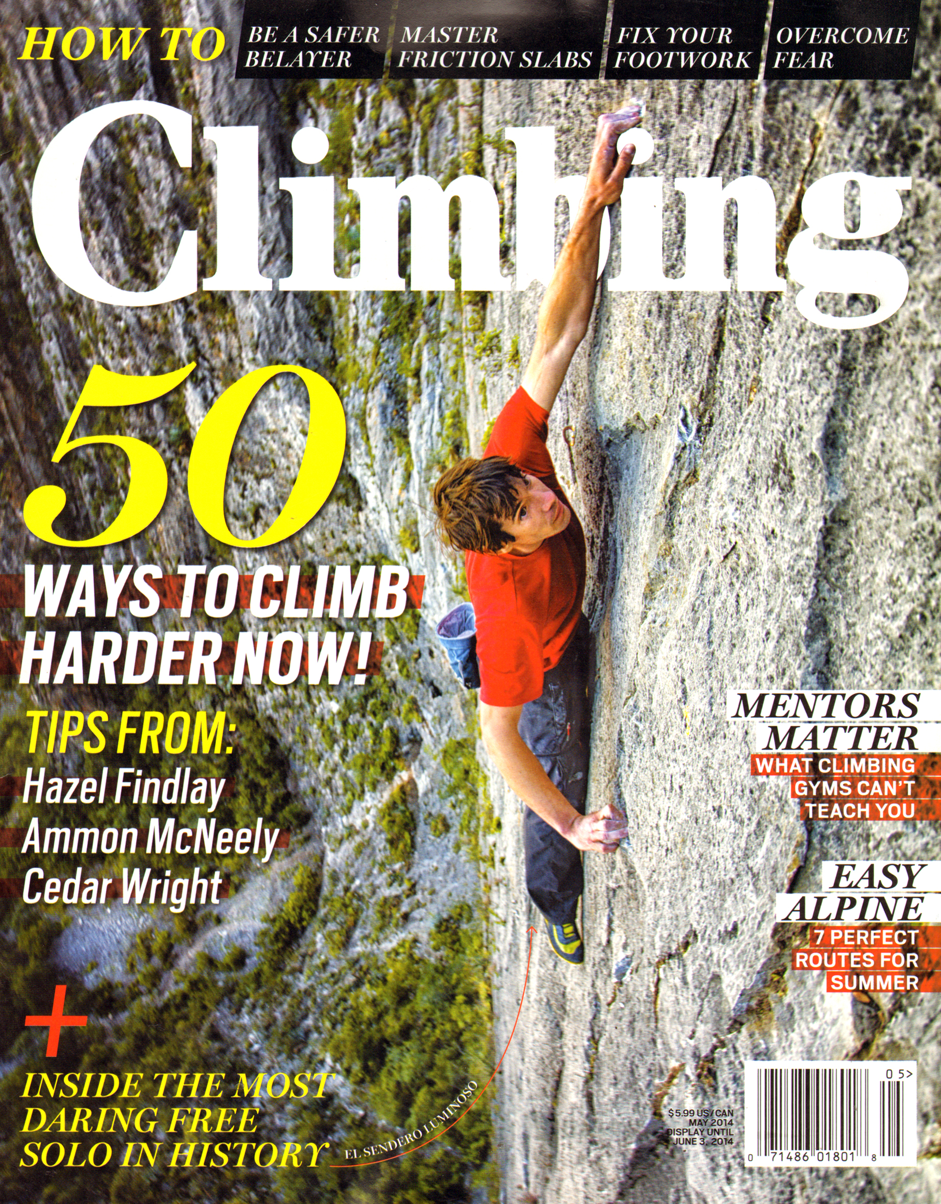 Climbing-Magazine May 01, 2014 Issue Cover