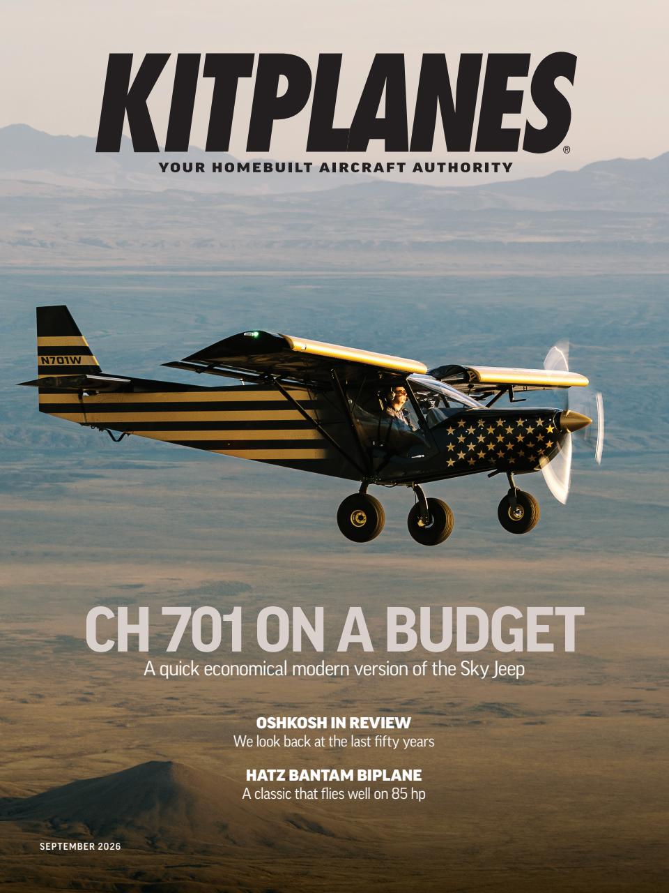 kit-planes September 01, 2026 Issue Cover