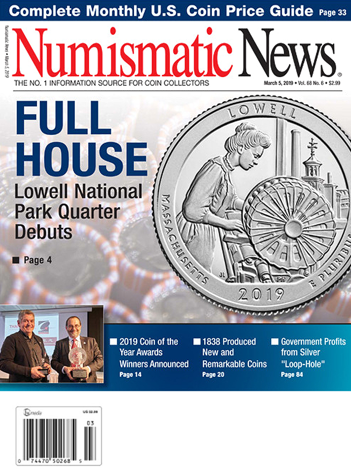 Numismatic-News March 05, 2019 Issue Cover