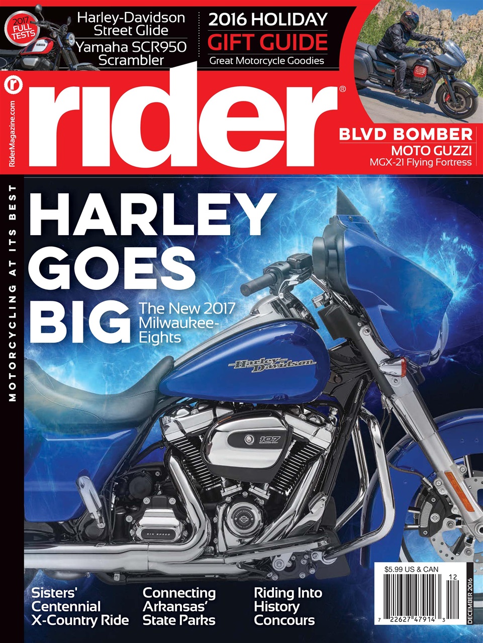 rider December 01, 2016 Issue Cover