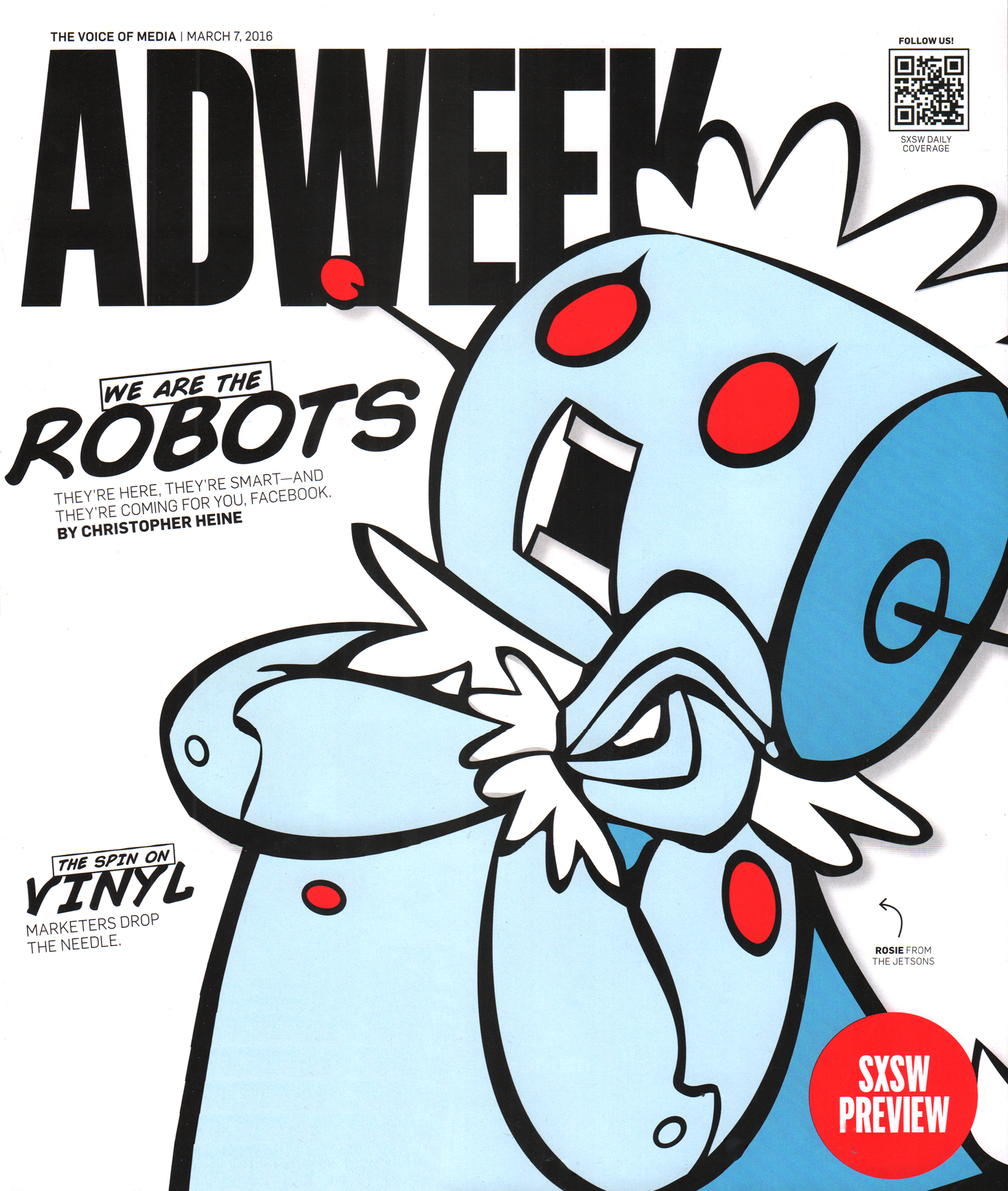 Adweek March 07, 2016 Issue Cover
