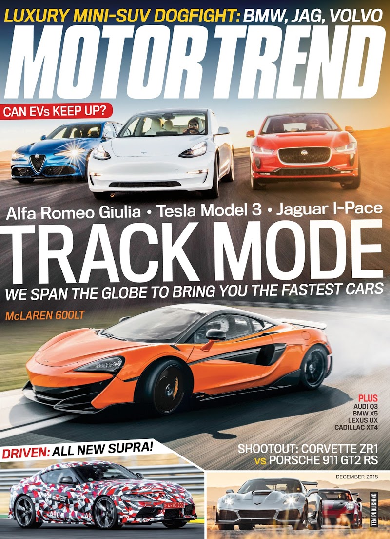 Motor-Trend December 01, 2018 Issue Cover