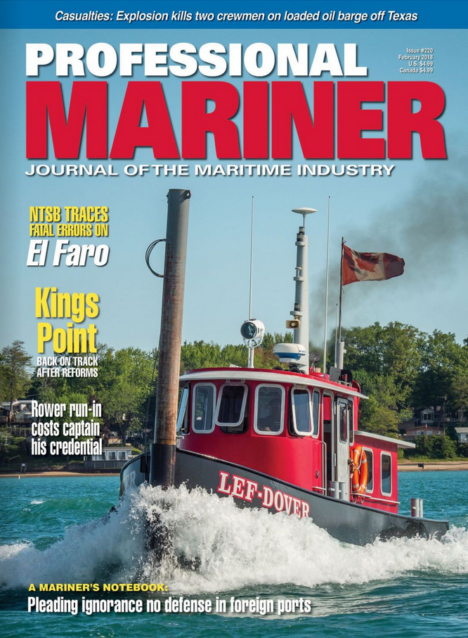 Professional-Mariner February 01, 2018 Issue Cover