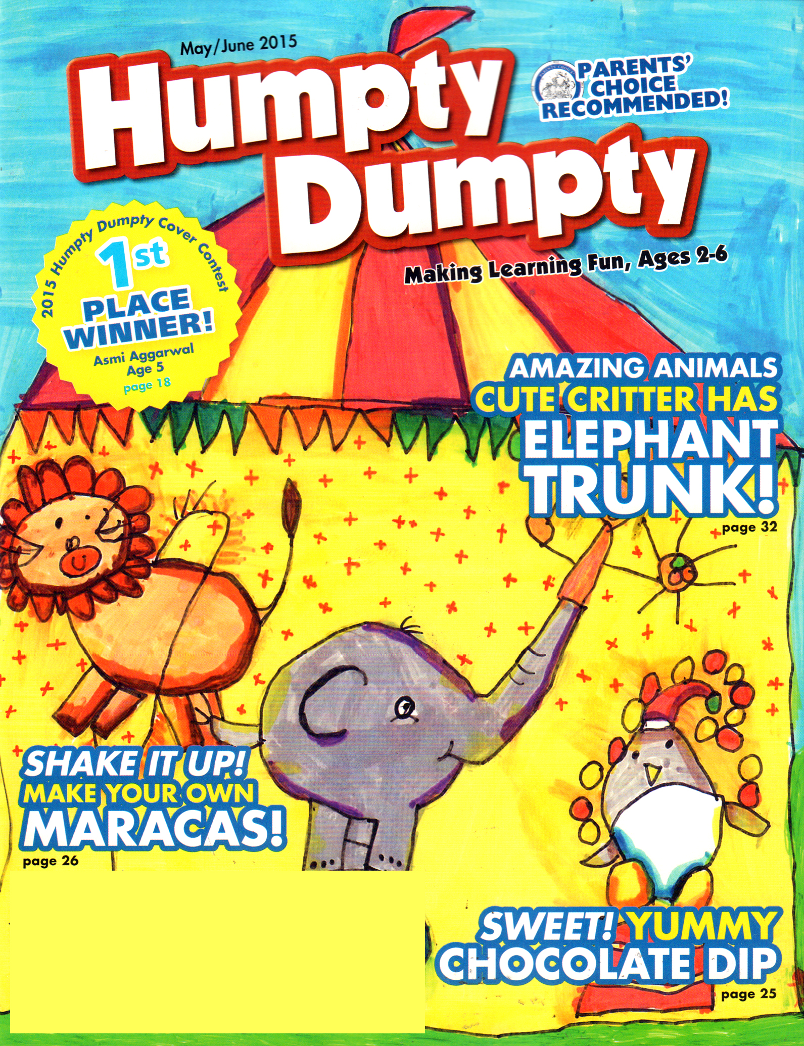 Humpty-Dumpty May 01, 2015 Issue Cover