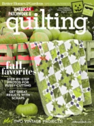 american-patchwork-and-quilting October 01, 2018 Issue Cover
