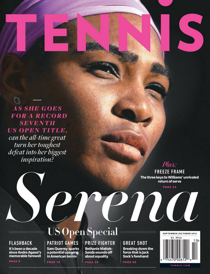 Tennis-Magazine September 01, 2016 Issue Cover