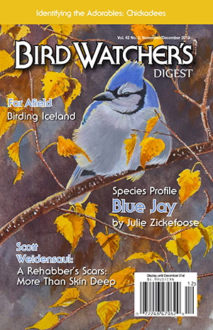 Bird Watcher's Digest November 01, 2019 Issue Cover
