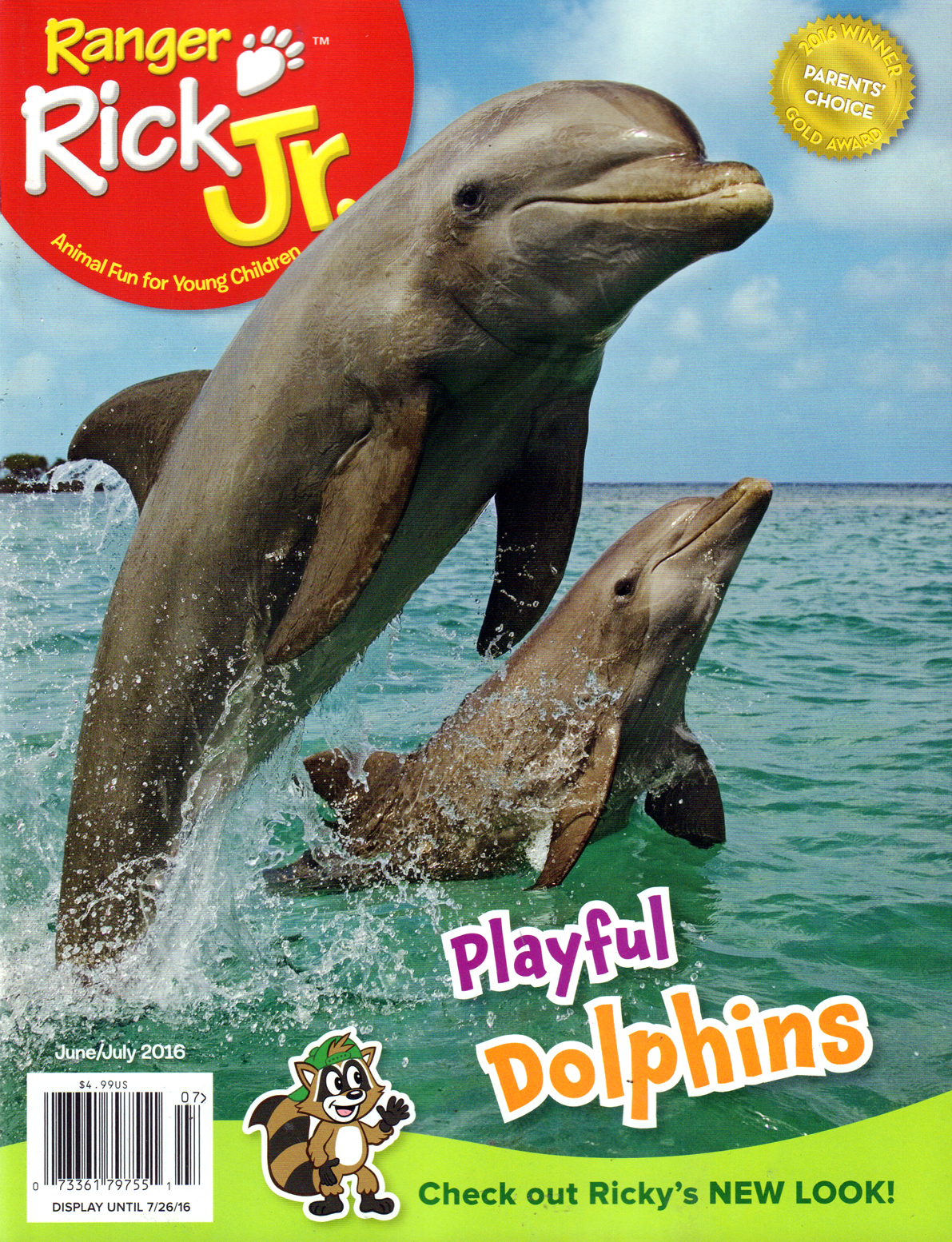 Ranger-Rick-Jr June 01, 2016 Issue Cover