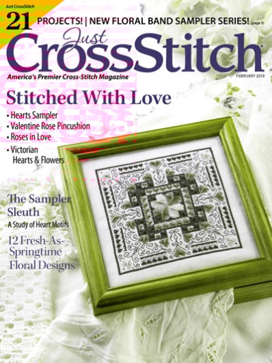 Just CrossStitch February 01, 2019 Issue Cover